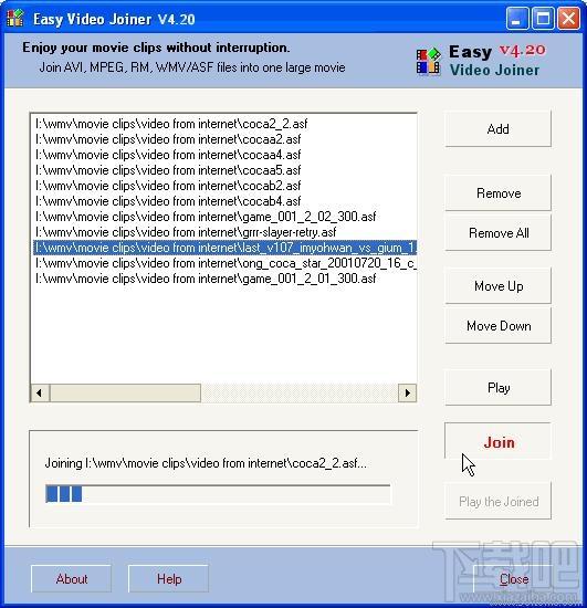 Easy Video Joiner,Easy Video Joiner下载,Easy Video,RM影片合并工具