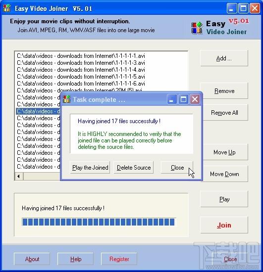 Easy Video Joiner,Easy Video Joiner下载,Easy Video,RM影片合并工具
