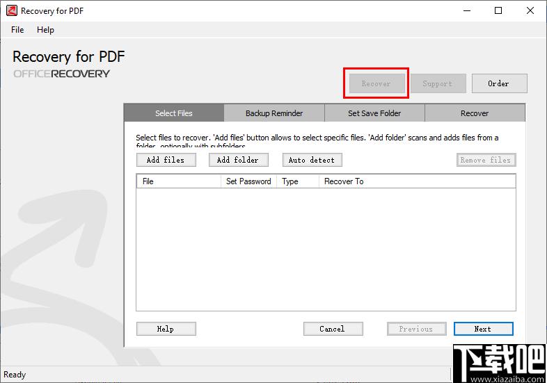 Recovery for PDF下载,PDF修复,pdf工具