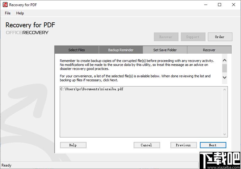 Recovery for PDF下载,PDF修复,pdf工具