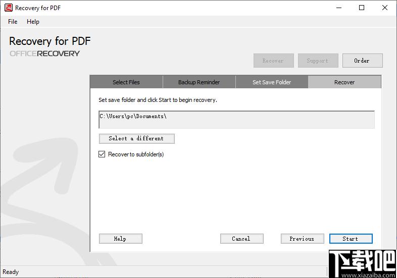 Recovery for PDF下载,PDF修复,pdf工具